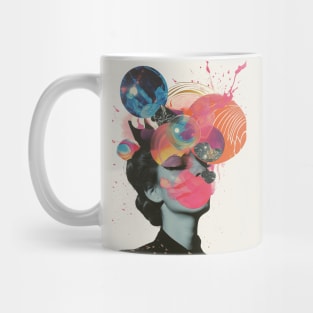 Cosmic Dreams: Abstract Portraiture of a Mind in the Universe Mug